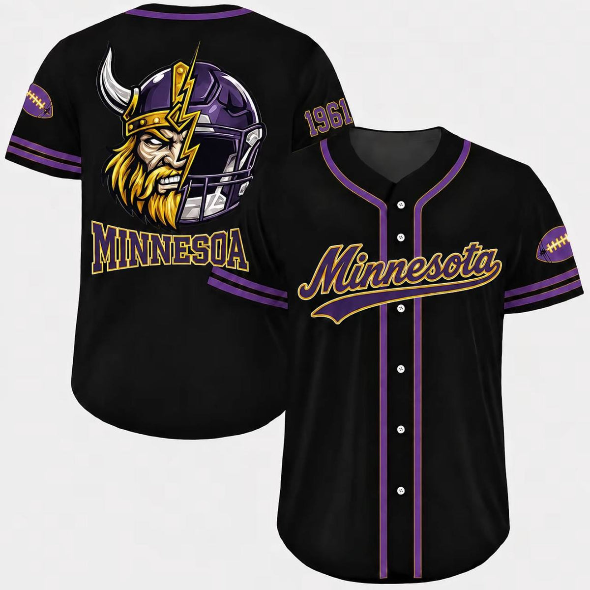 Football Team Baseball Jersey, Game Day Shirt for Football Lover