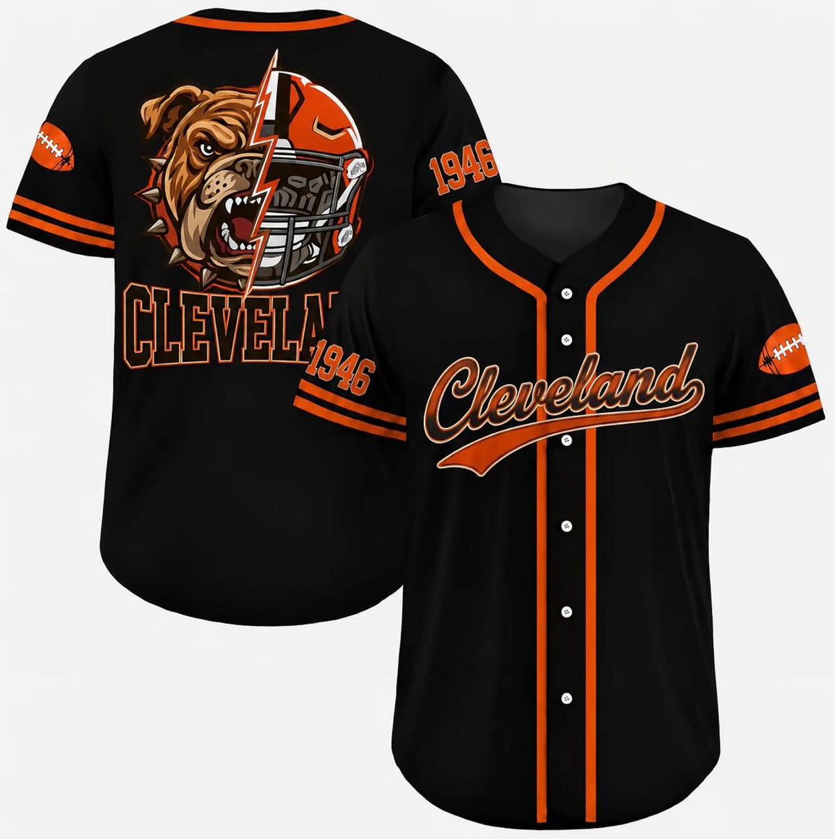 Football Team Baseball Jersey, Game Day Shirt for Football Lover