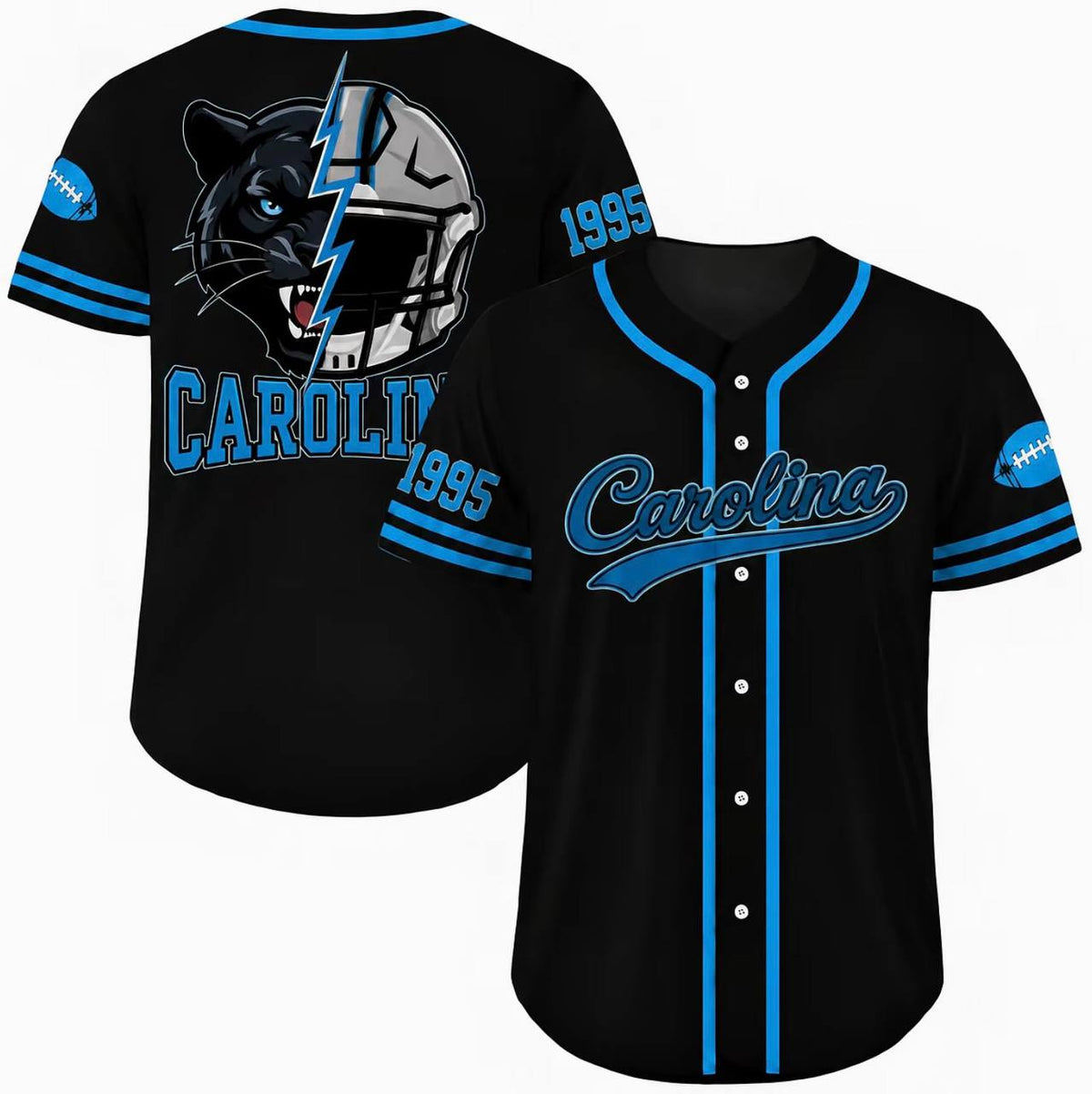 Football Team Baseball Jersey, Game Day Shirt for Football Lover