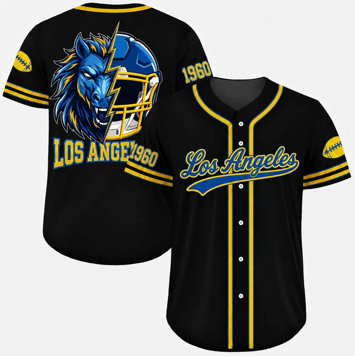Football Team Baseball Jersey, Game Day Shirt for Football Lover