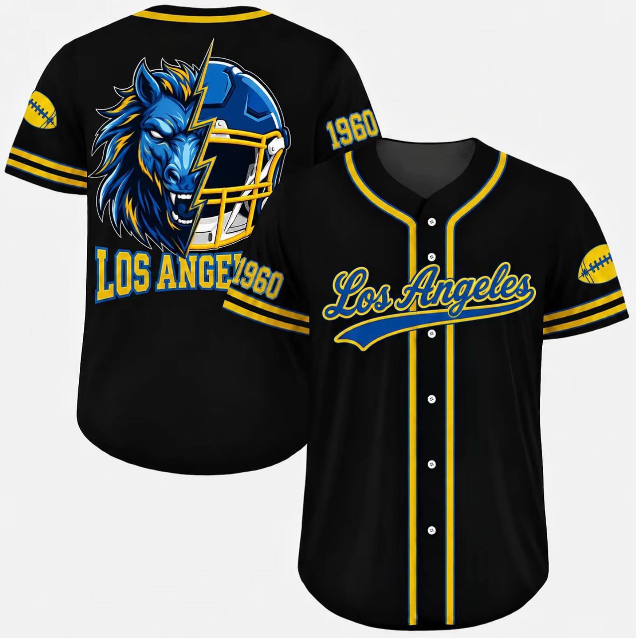 Football Team Baseball Jersey, Game Day Shirt for Football Lover